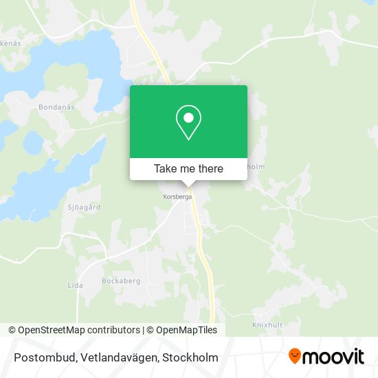 Postombud, Vetlandavägen map