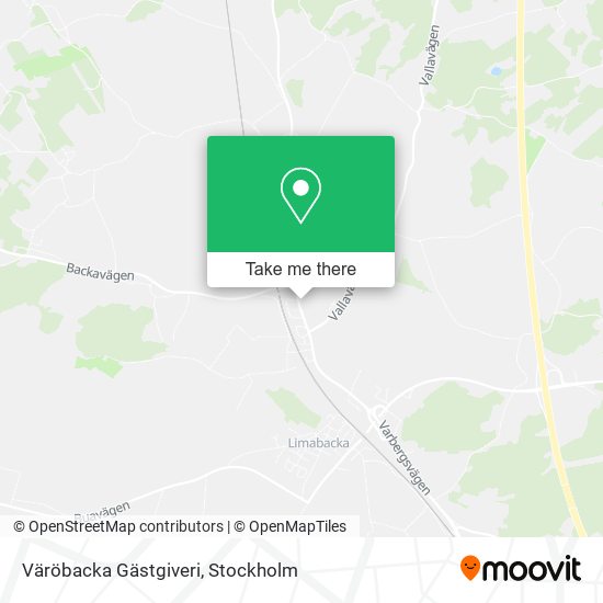 Väröbacka Gästgiveri map