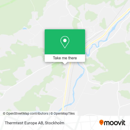 Thermtest Europe AB map