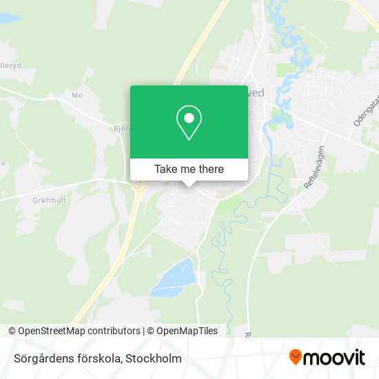 Sörgårdens förskola map