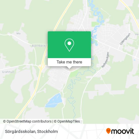 Sörgårdsskolan map
