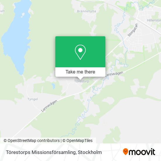Törestorps Missionsförsamling map