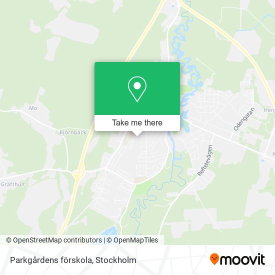 Parkgårdens förskola map