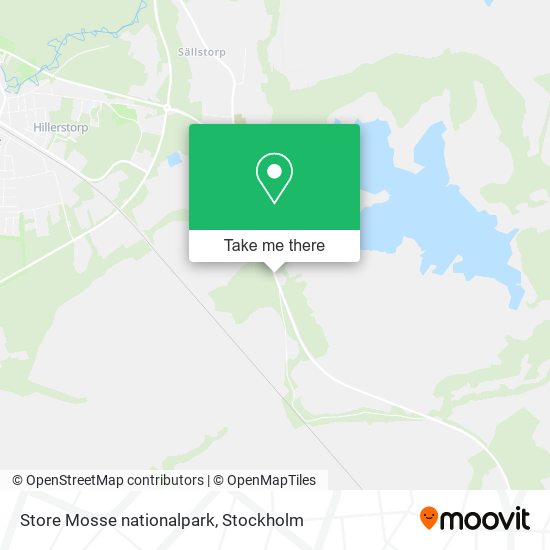 Store Mosse nationalpark map