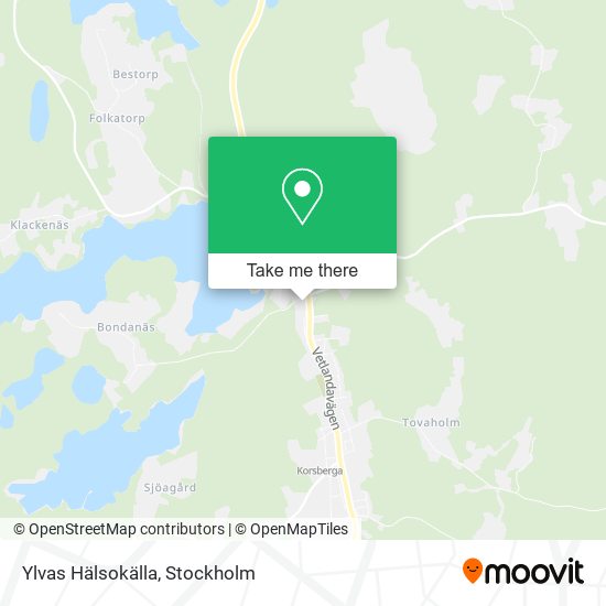 Ylvas Hälsokälla map