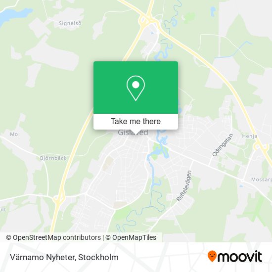 Värnamo Nyheter map