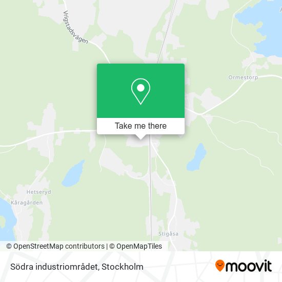 Södra industriområdet map