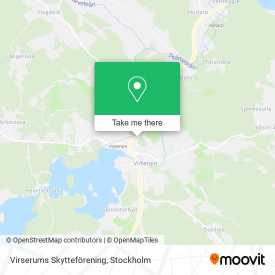 Virserums Skytteförening map