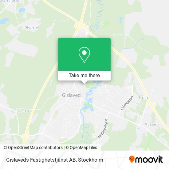 Gislaveds Fastighetstjänst AB map