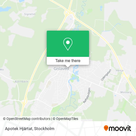 Apotek Hjärtat map