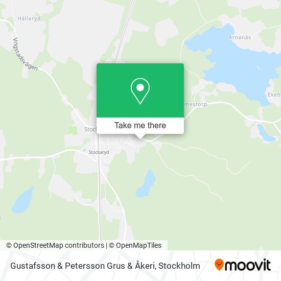 Gustafsson & Petersson Grus & Åkeri map
