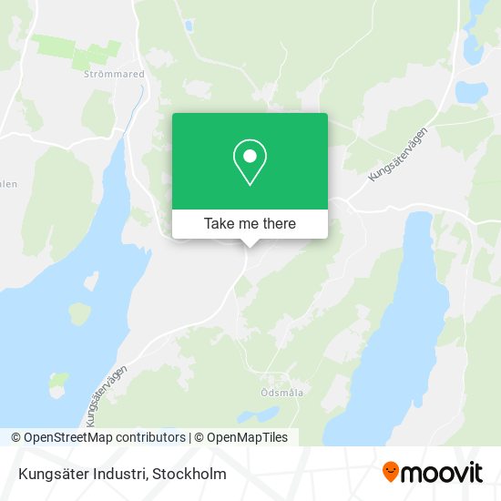 Kungsäter Industri map