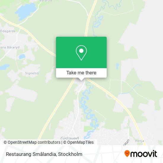Restaurang Smålandia map