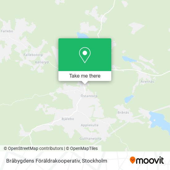 Bråbygdens Föräldrakooperativ map