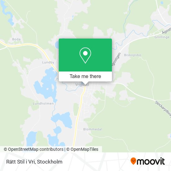 Rätt Stil i Vri map