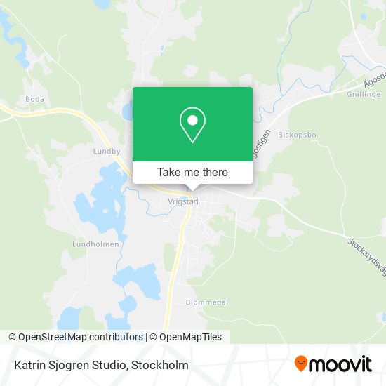 Katrin Sjogren Studio map