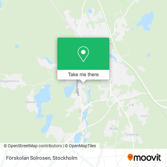 Förskolan Solrosen map