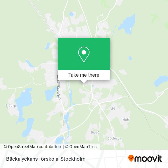 Bäckalyckans förskola map