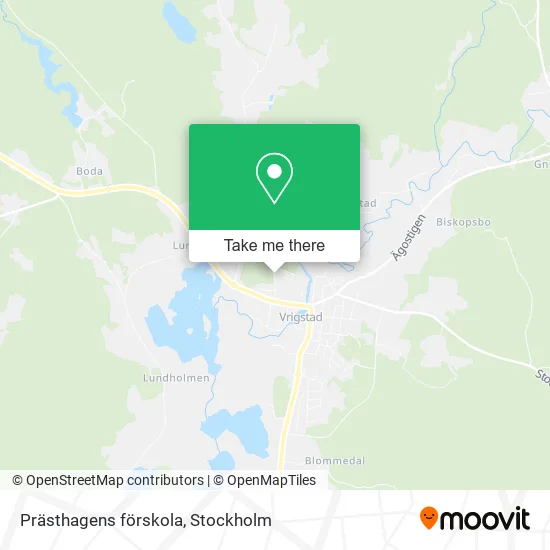 Prästhagens förskola map