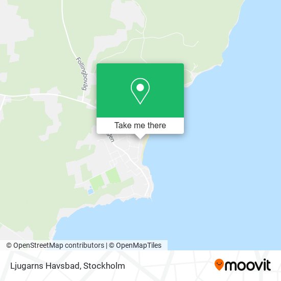 Ljugarns Havsbad map