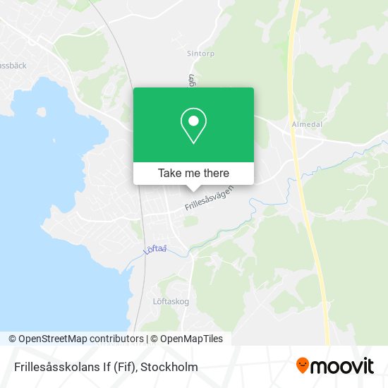 Frillesåsskolans If (Fif) map