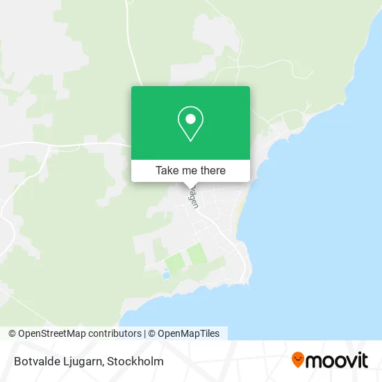 Botvalde Ljugarn map