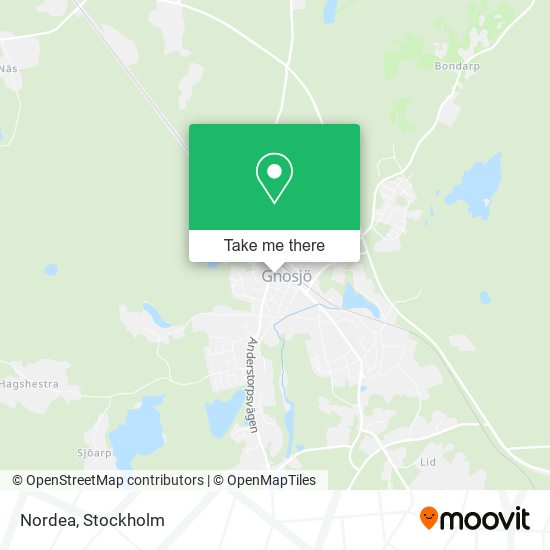 Nordea map