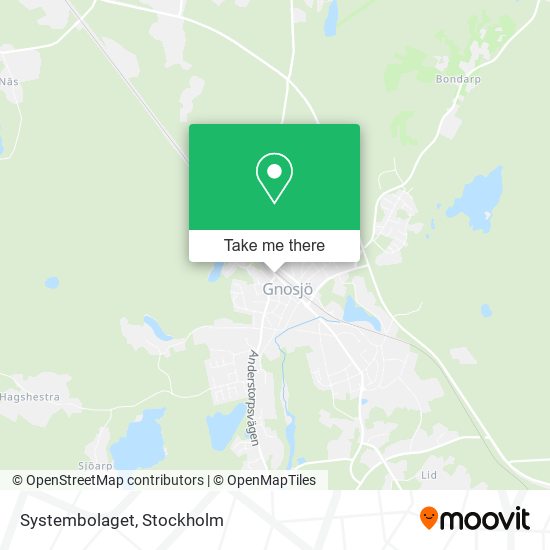 Systembolaget map