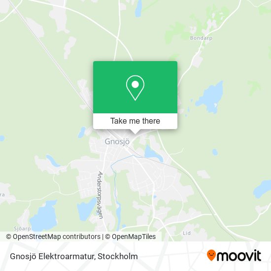 Gnosjö Elektroarmatur map