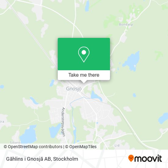 Gãhlins i Gnosjã AB map