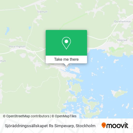 Sjöräddningssällskapet Rs Simpevarp map