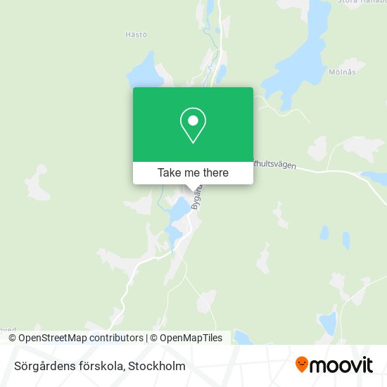 Sörgårdens förskola map