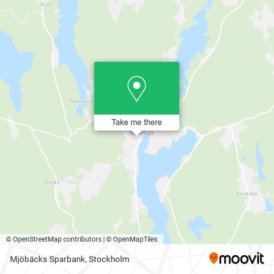Mjöbäcks Sparbank map