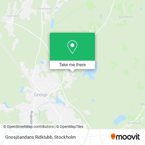 Gnosjöandans Ridklubb map