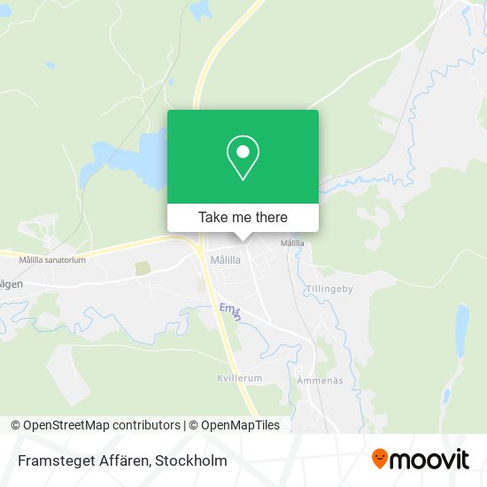 Framsteget Affären map