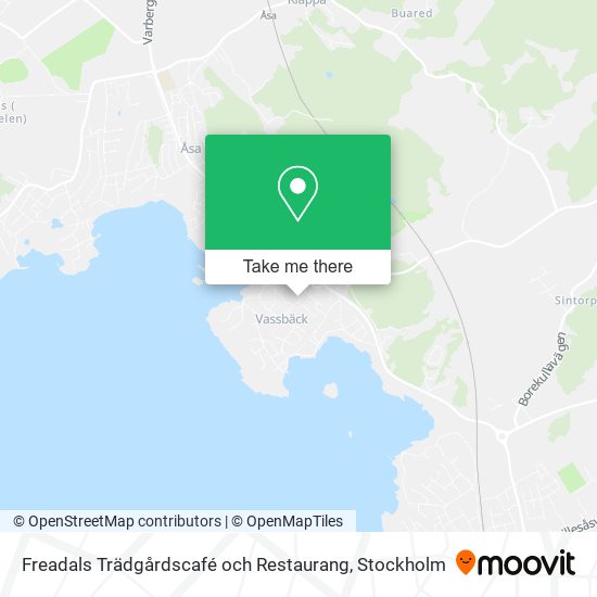 Freadals Trädgårdscafé och Restaurang map