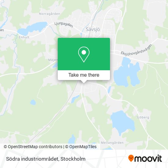 Södra industriområdet map