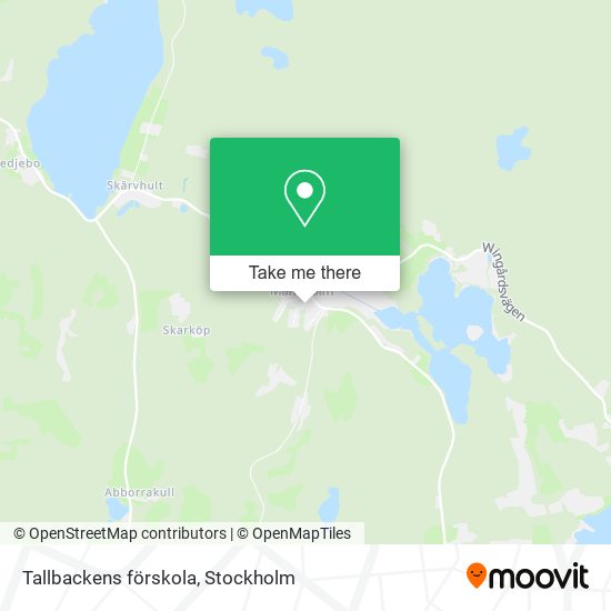 Tallbackens förskola map