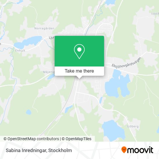 Sabina Inredningar map