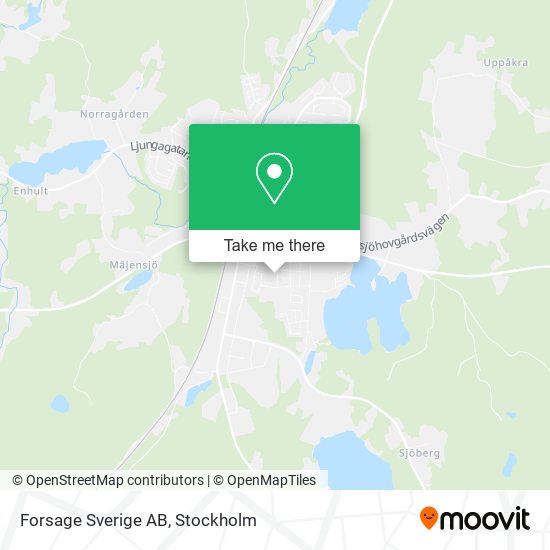 Forsage Sverige AB map