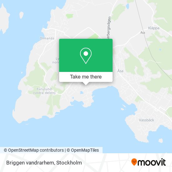 Briggen vandrarhem map