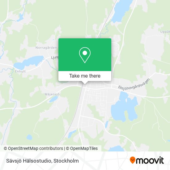 Sävsjö Hälsostudio map