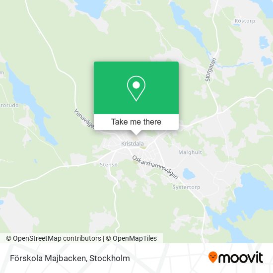 Förskola Majbacken map