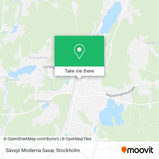 Sävsjö Moderna Saxar map
