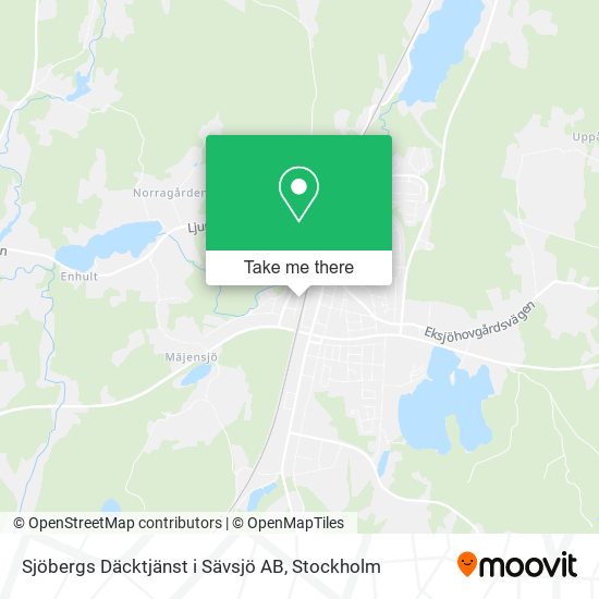 Sjöbergs Däcktjänst i Sävsjö AB map