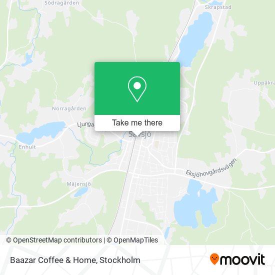 Baazar Coffee & Home map