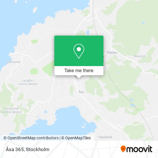 Åsa 365 map