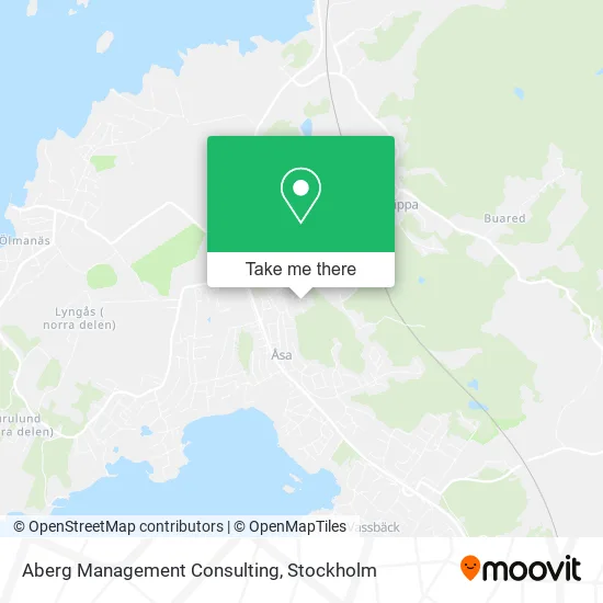 Aberg Management Consulting map