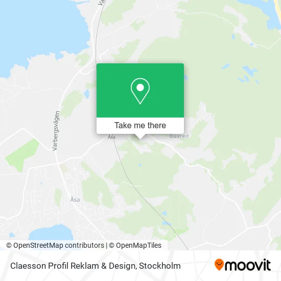 Claesson Profil Reklam & Design map