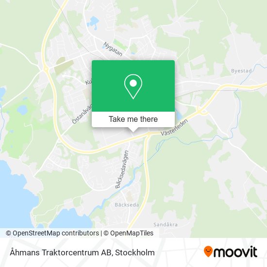 Åhmans Traktorcentrum AB map